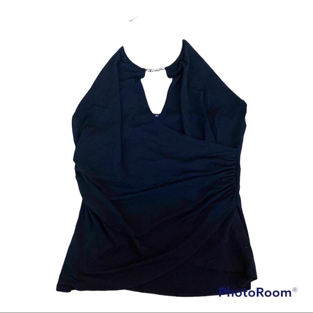 Rue 21 Black Choker Wrap Halter XL